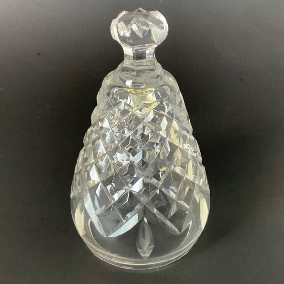 Vintage Waterford Crystal Christmas Bell 1986 Six Geese a-Laying with Box - Picture 3 of 9